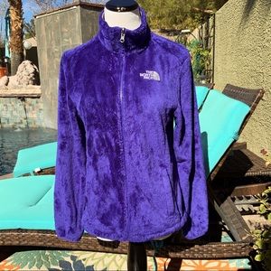 The North Face Purple zip up jacket '